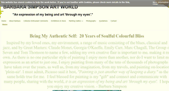 Desktop Screenshot of barbarasimpsonartworld.com